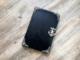 Skull anchor ipad leather case, ipad cover for M4 iPad Pro 11" 13" 2024 M2 iPad Air 11" 13" 2024 iPad Pro 12.9" iPad Air 4 Air 5 MN0975