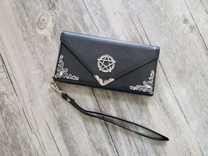 Star envelope phone leather wallet case for iPhone X XS XR 13 14 pro max 8 7 6 Plus Galaxy S20 Ultra S10 S9 S8 Plus Note 8 9 10 Plus MN1403