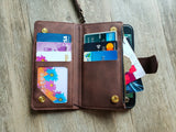 Pentagram Star Zipper leather wallet case for iPhone X XS XR 11 12 13 14 Pro Max Galaxy S22 S21 S20 Ultra S10 S9 Note 20 9 10 Plus MN2740