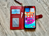 Victorian Mermaid phone leather wallet removable case for iPhone X XS XR 11 12 13 14 Pro Max Galaxy S23 S22 S21 S20 Note 20 10 Plus MN2851