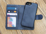 Bat phone leather wallet stand removable case cover for Apple / Samsung MN0772-icasecollections