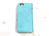 Cat phone leather wallet removable case cover for Apple / Samsung MN1135-icasecollections