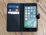Compass leather wallet handmade phone case cover for Apple / Samsung MN1123-icasecollections