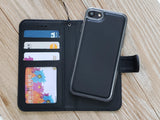 Dollar sign phone leather wallet removable case cover for Apple / Samsung MN1064-icasecollections