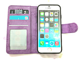 Dolphin phone leather wallet stand removable case cover for Apple / Samsung MN0613-icasecollections