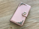 Dolphin removable phone leather wallet case for Apple / Samsung MN0038-icasecollections
