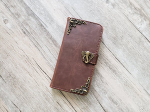 Elephant leather wallet handmade phone case for Apple / Samsung MN1058-icasecollections