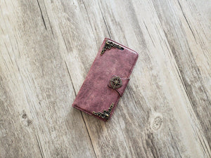 Compass phone leather wallet case for iPhone X XS XR 11 Pro Max 8 7 6s Plus Samsung Galaxy S10 S9 S8 Plus S7 Edge Note 8 9 10 Plus MN1687