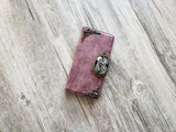 Gothic skull lover phone leather wallet case for iPhone X XS XR 11 12 Pro Max 8 7 6s Plus Samsung S21 S20 S10 S9 Note 20 8 9 10 Plus MN2492