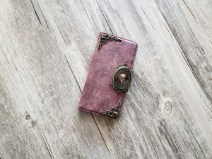 Antique gothic skull phone leather wallet case for iPhone X XS XR 11 12 Pro Max 8 7 6s Samsung S21 S20 S10 S9 Note 20 8 9 10 Plus MN2543