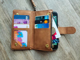 Cat on the Moon Zipper leather wallet case for iPhone X XS XR 11 12 Pro Max 8 7 6s Samsung S21 S20 Ultra S10 S9 S8 Note 20 9 10 Plus MN2600