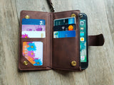 Victorian Mermaid Zipper leather wallet case for iPhone X XS XR 11 12 Pro Max 8 7 6 Galaxy S21 S20 Ultra S10 S9 S8 Note 20 9 10 Plus MN2597