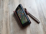 Victorian Mermaid Zipper leather wallet case for iPhone X XS XR 11 12 Pro Max 8 7 6 Galaxy S21 S20 Ultra S10 S9 S8 Note 20 9 10 Plus MN2597