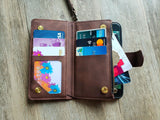 Victorian Mermaid Zipper leather wallet case for iPhone X XS XR 11 12 Pro Max 8 7 6 Galaxy S21 S20 Ultra S10 S9 S8 Note 20 9 10 Plus MN2597