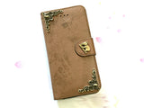 Koala phone leather wallet stand removable case cover for Apple / Samsung MN0648-icasecollections
