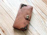 Lucky cat phone leather wallet removable case cover for Apple / Samsung MN0838-icasecollections