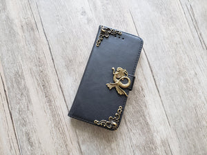 Mermaid leather wallet handmade phone case cover for Apple / Samsung MN1143-icasecollections
