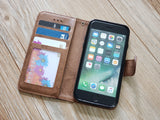 Music note phone leather wallet removable case cover for Apple / Samsung MN0843-icasecollections