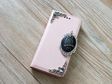 Owl phone leather wallet removable case cover for Apple / Samsung MN0906-icasecollections
