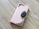 Rose removable phone leather wallet case for Apple / Samsung MN0039-icasecollections