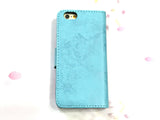 Skull phone leather wallet stand removable case cover for Apple / Samsung MN0626-icasecollections