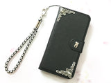 Tooth phone leather wallet removable case cover for Apple / Samsung MN0474-icasecollections