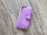 Yoga Om Aum Symbol phone leather wallet stand removable case cover for Apple / Samsung MN1024-icasecollections